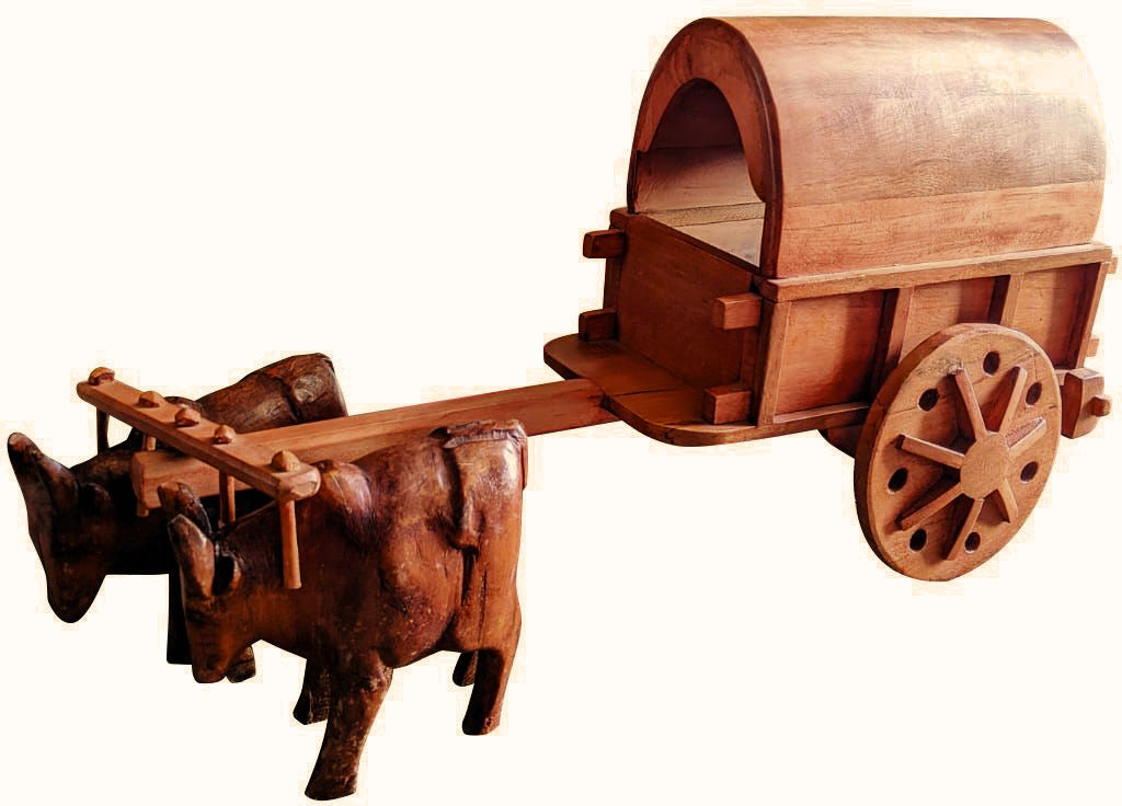 Rosewood zebus cart (SARETIN'OMBY)