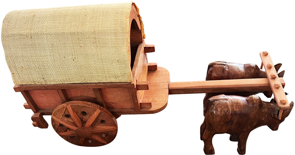 Rosewood zebus cart (SARETIN'OMBY)