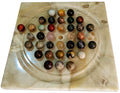Peg solitaire, marble board