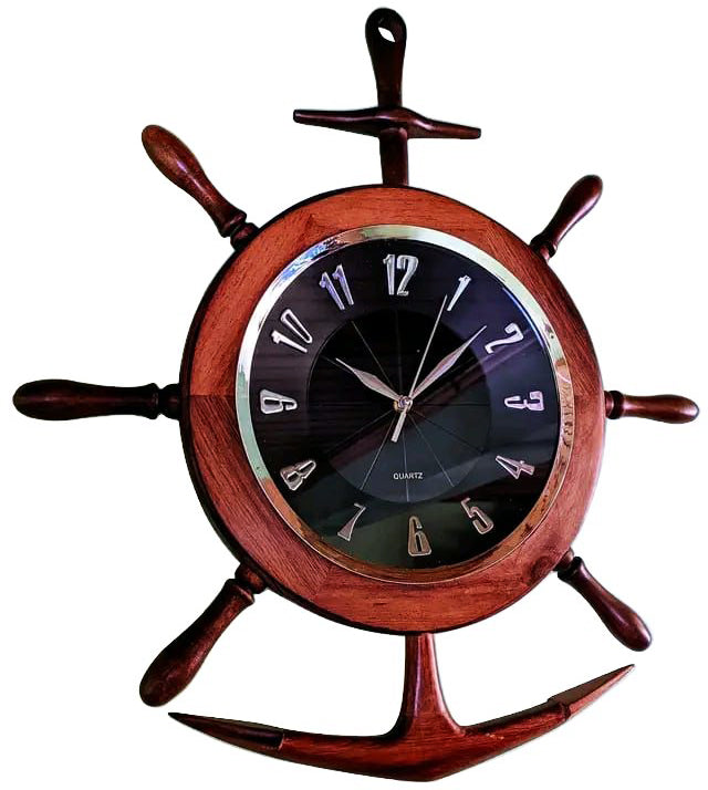 Rosewood wall clock