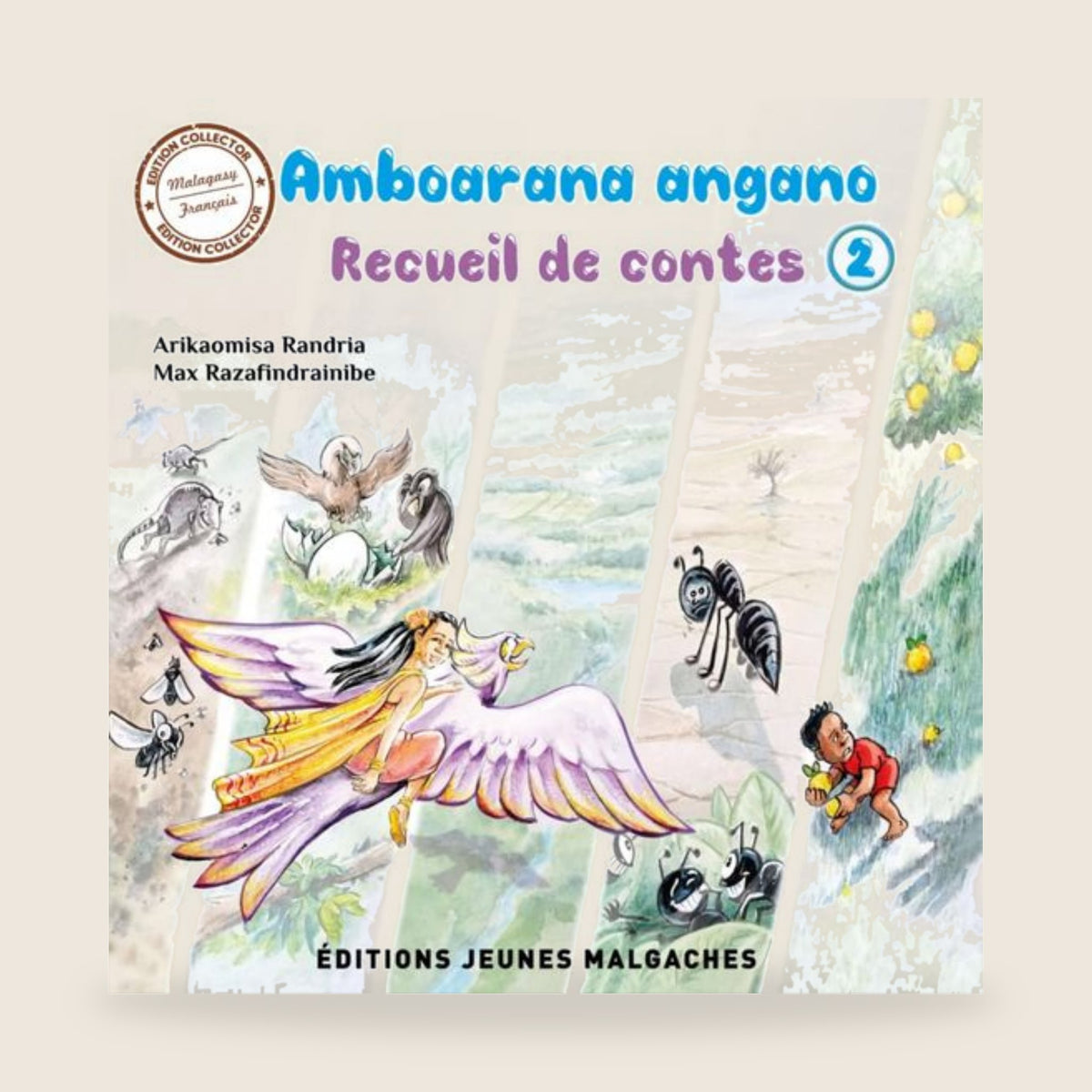 Amboarana Angano 2 Malagasy Tales | Bilingual Book – book cover