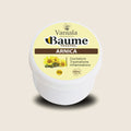 Arnica Balm from Madagascar | Vaniala – jar of plant balm on beige background