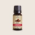 Clove Essential Oil from Madagascar | Vaniala – essential oil bottle on beige background