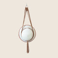 Hat Rack 85 cm from Madagascar | Craft Your Dream – macrame wall hat rack holding a straw hat