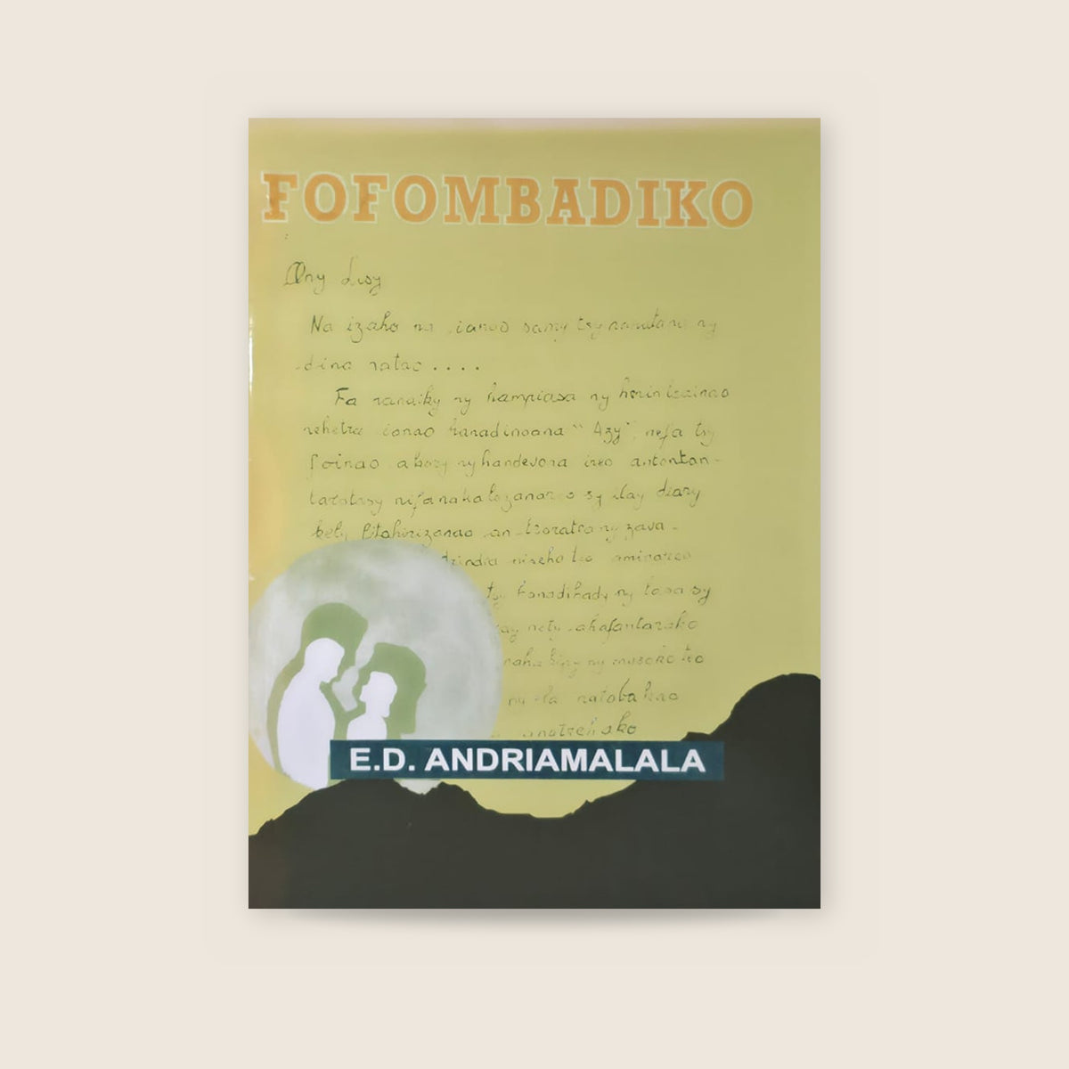 Fofombadiko by E.D. Andriamalala | Malagasy Novel – book cover