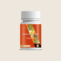 Grapefruit Capsules from Madagascar | Vaniala – bottle of capsules on beige background