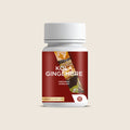 Kola & Ginger Capsules from Madagascar | Vaniala – bottle of capsules on beige background