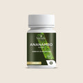 Moringa Capsules from Madagascar | Vaniala – bottle of capsules on beige background