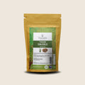 Elimination Comfort Tea from Madagascar | Vanitea – herbal tea pouch on beige background