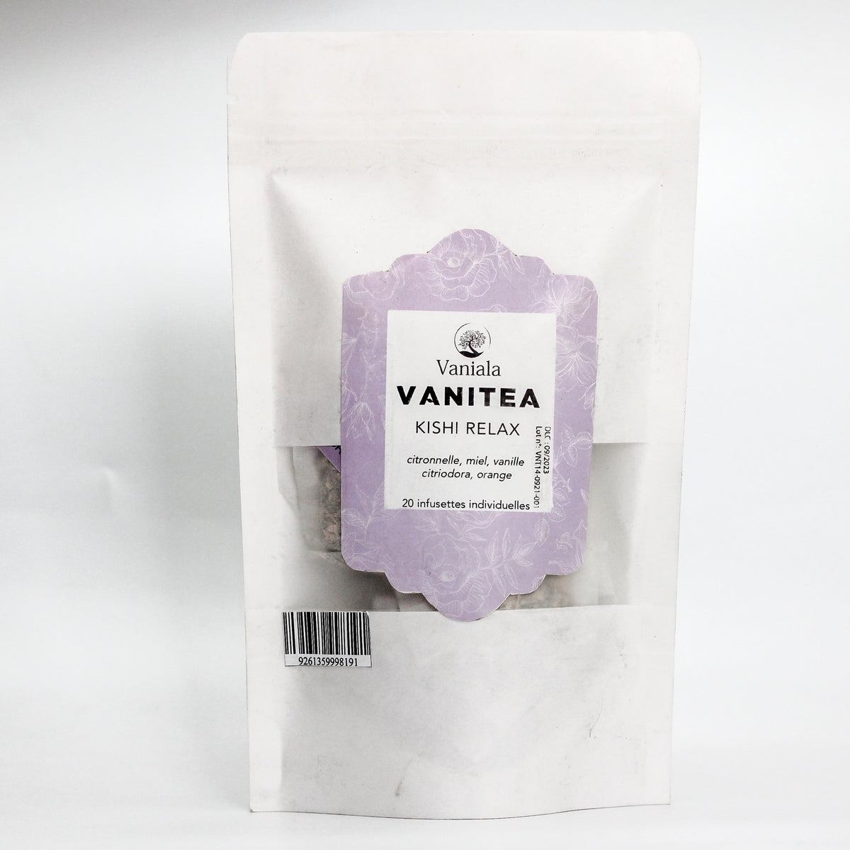 Kishi Relax Infusion from Madagascar | Vanitea – infusion pouch