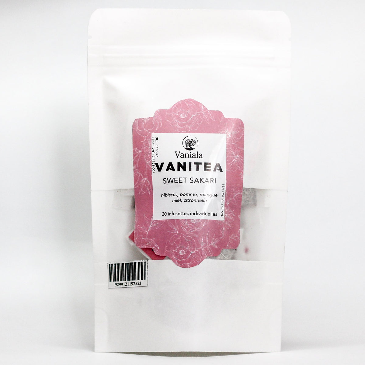 Sweet Sakari Infusion from Madagascar | Vanitea – infusion pouch